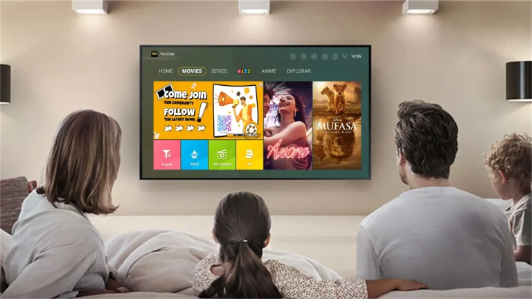 Watch YouCine on TV