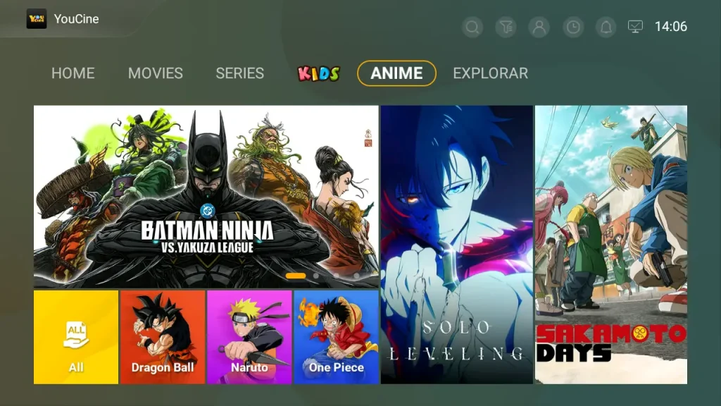 Youcine anime